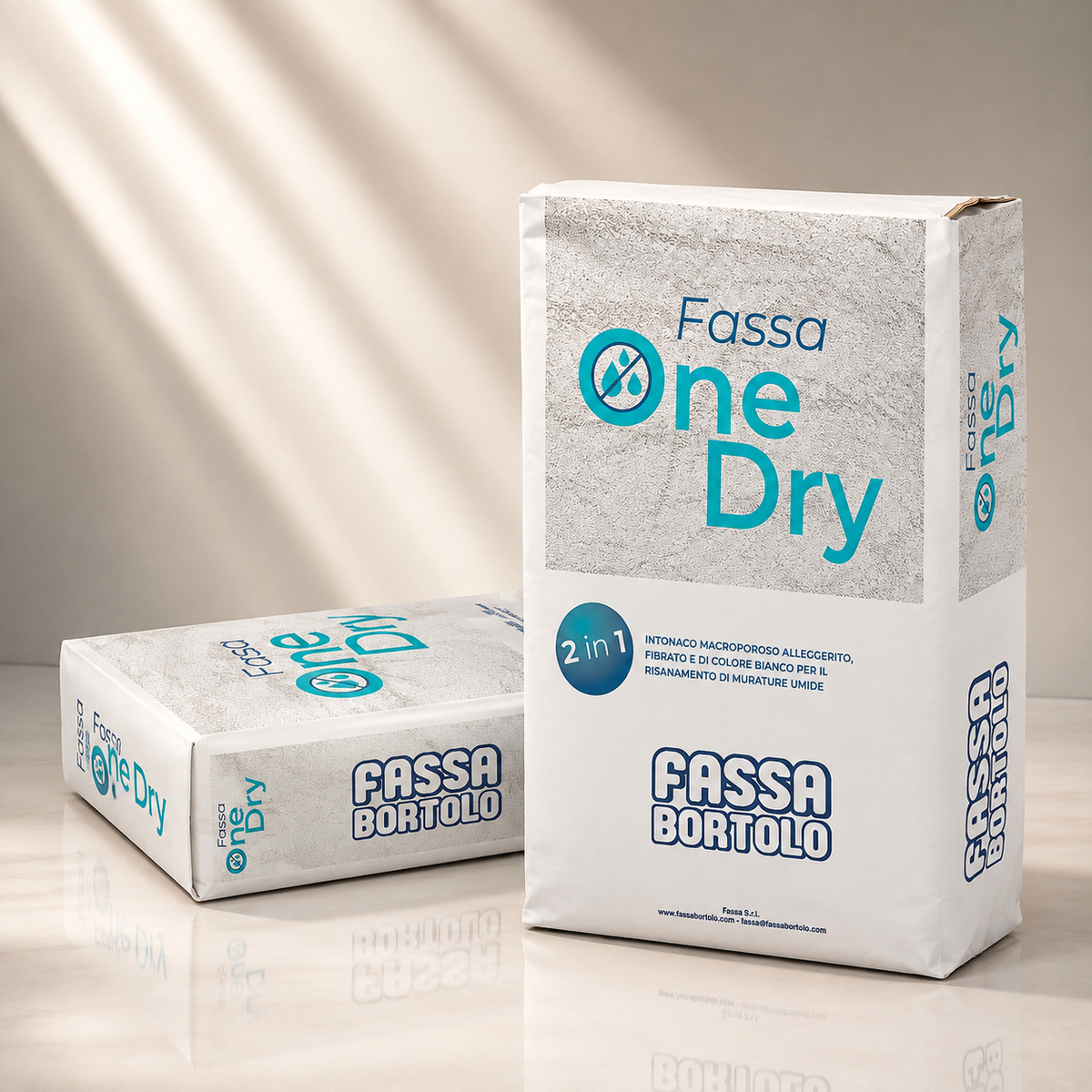 FASSA ONE DRY – Intonaco macroporoso per murature umide