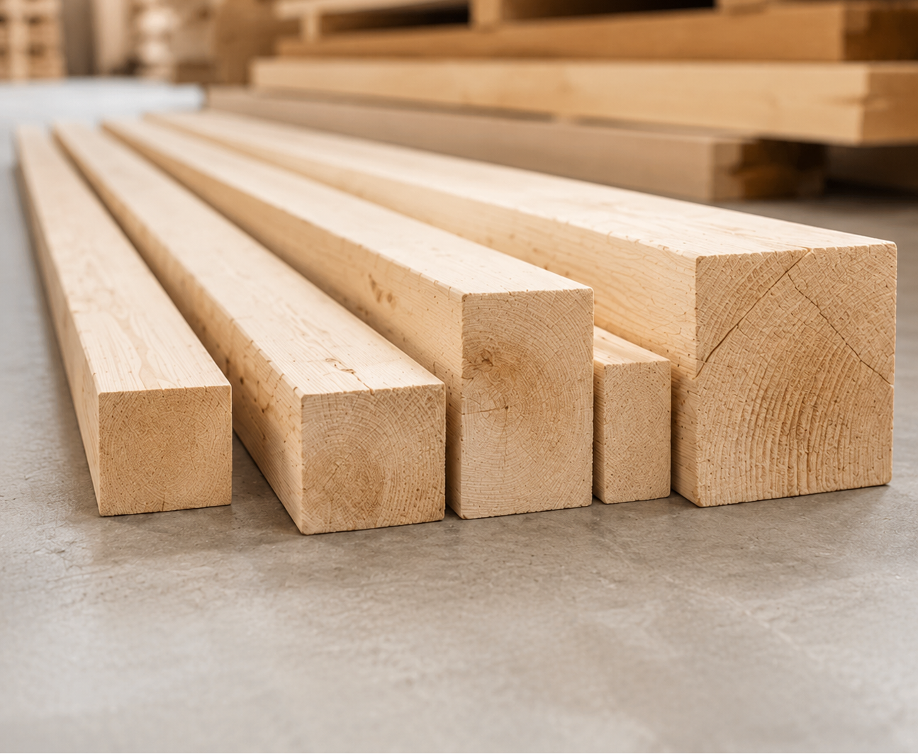 Morali in legno abete