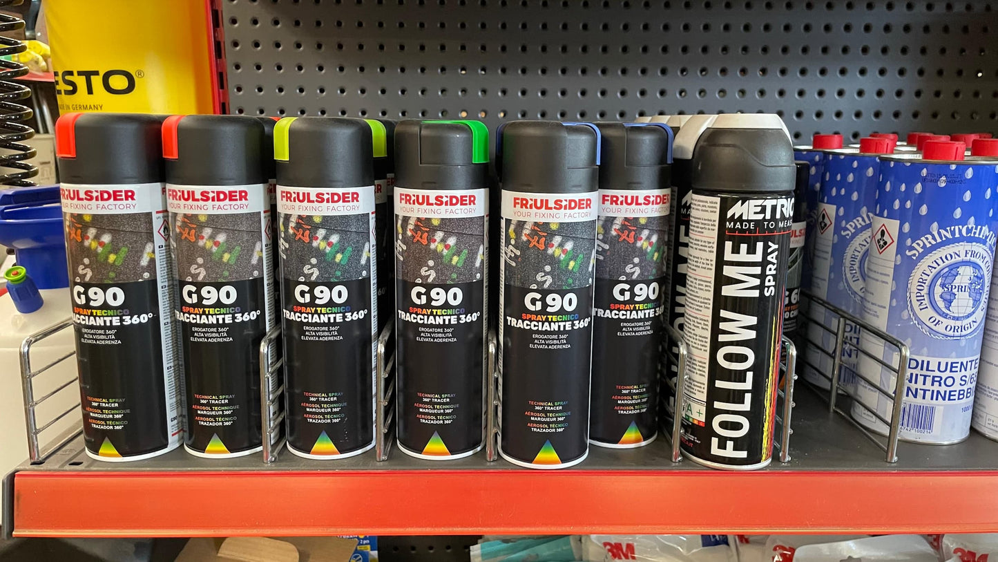 Spray traccianti